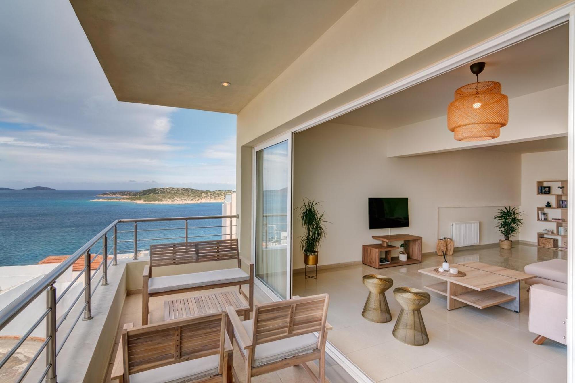 Oikies Luxury Apartments With Private Free Parking Area Айос-Ніколаос Екстер'єр фото